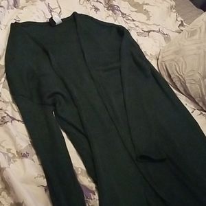 Dark green cartigan